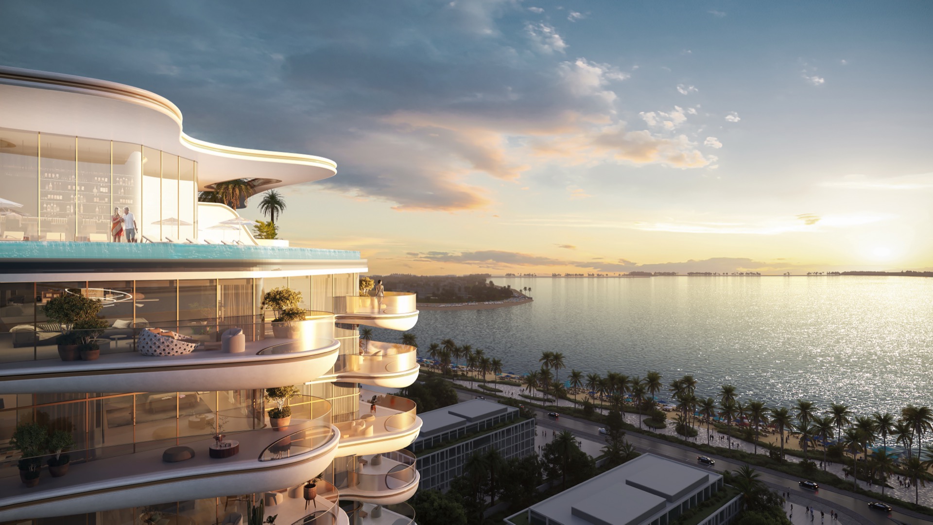 BWGrand Residences mit Meerblick und Infinity Pool