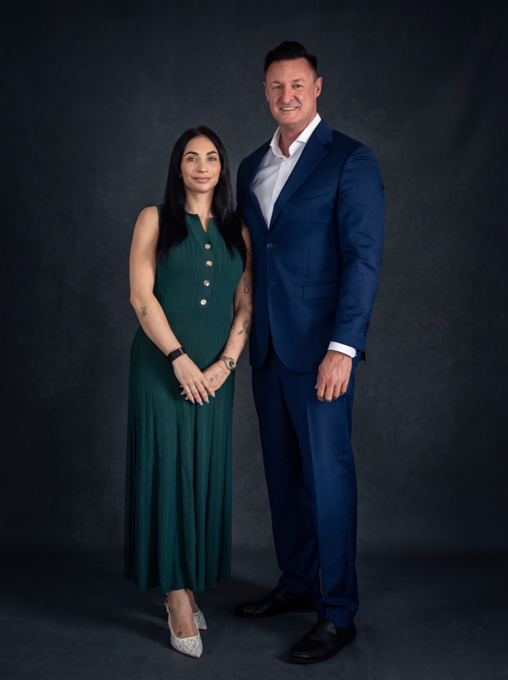 Sabrina Vinzelberg und Helmut Sokopp